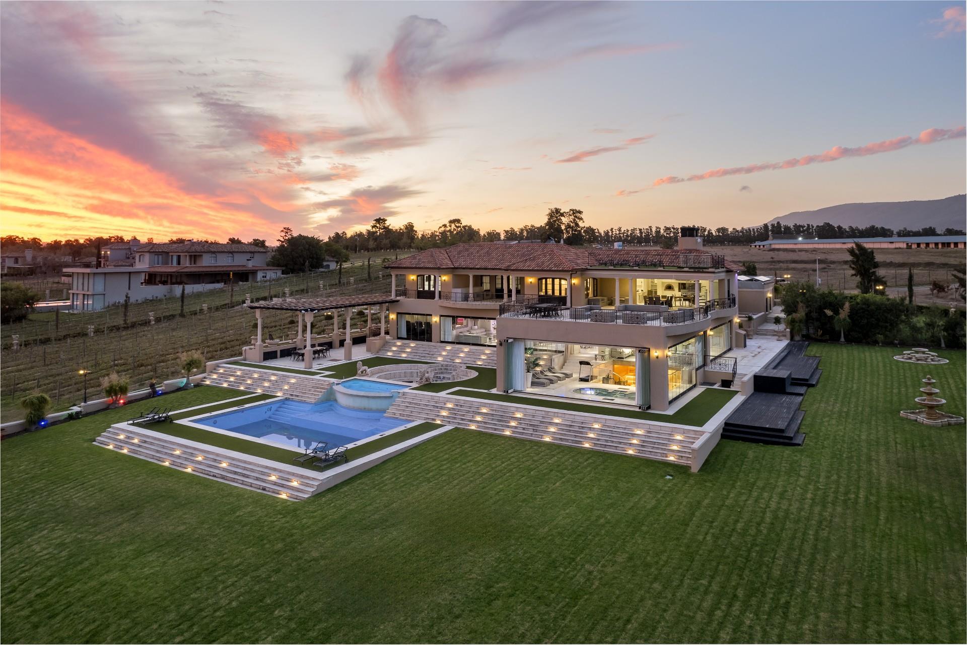 Ultra-Luxury Vineyard Villa with Private Wellness & Cinema Retreat