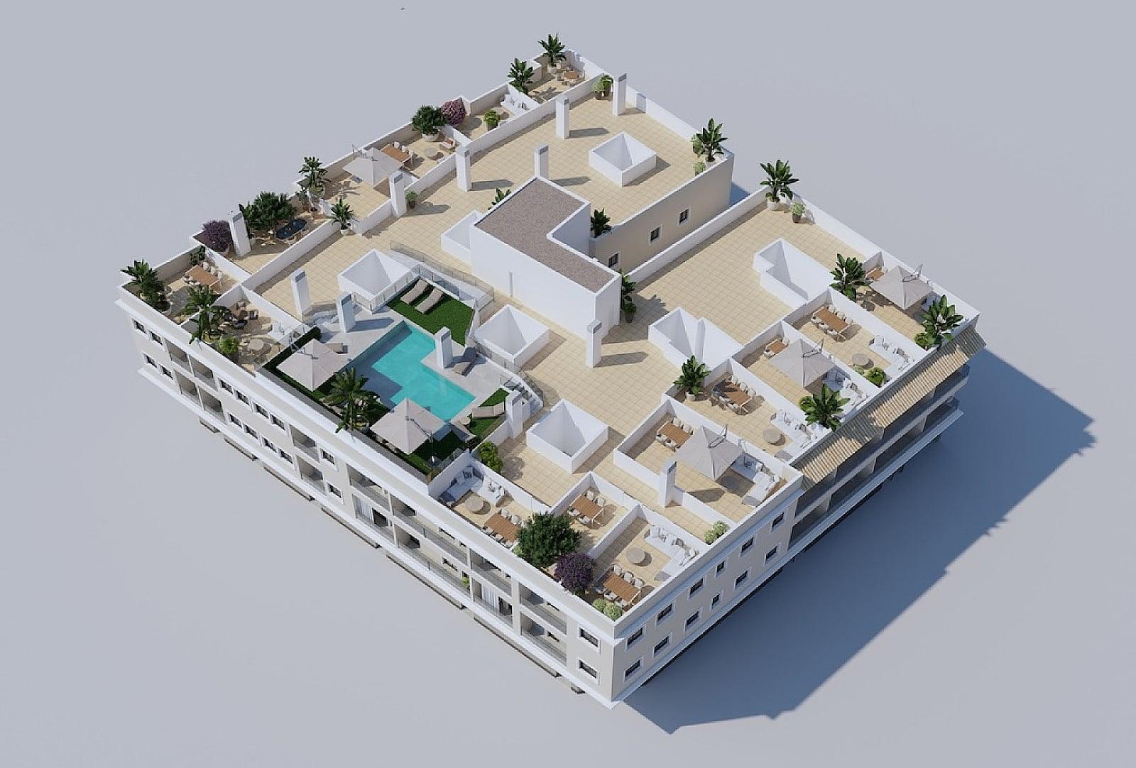 Apartments in Algorfa Centro, Algorfa (ALC-01093) — photograph 4