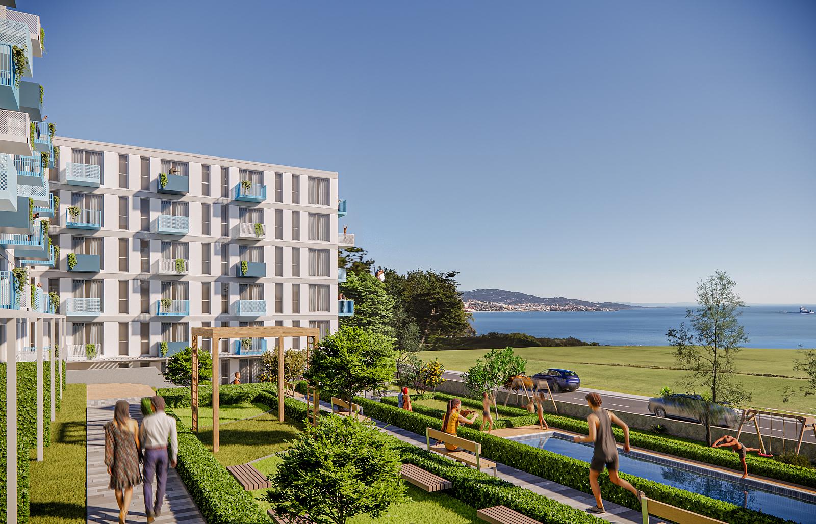 Apartments in Karşıyaka, Armutlu (YVX-00213) — photograph 2