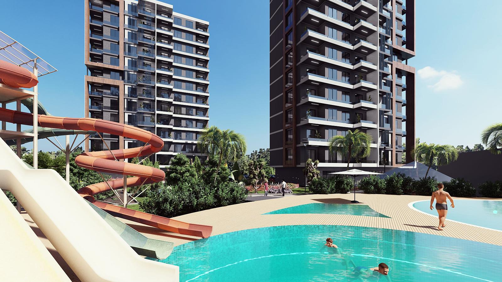 Apartments in Ayaş, Erdemli (COV-00281) — photograph 5