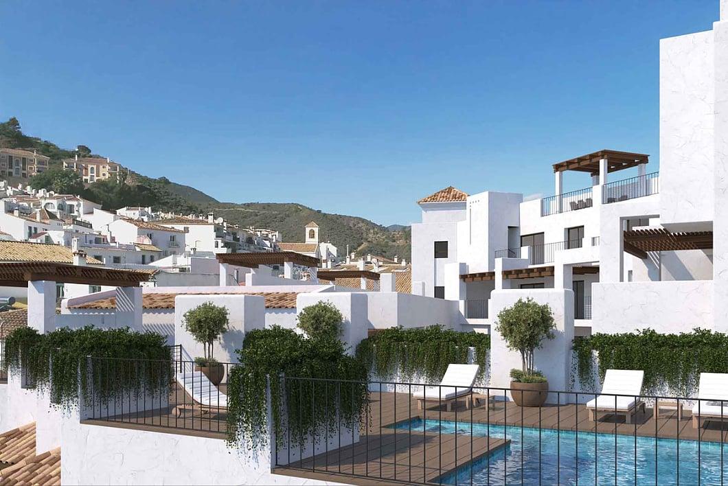 Apartments in Benahavís Centro, Benahavís (AGP-00998) — photograph 4